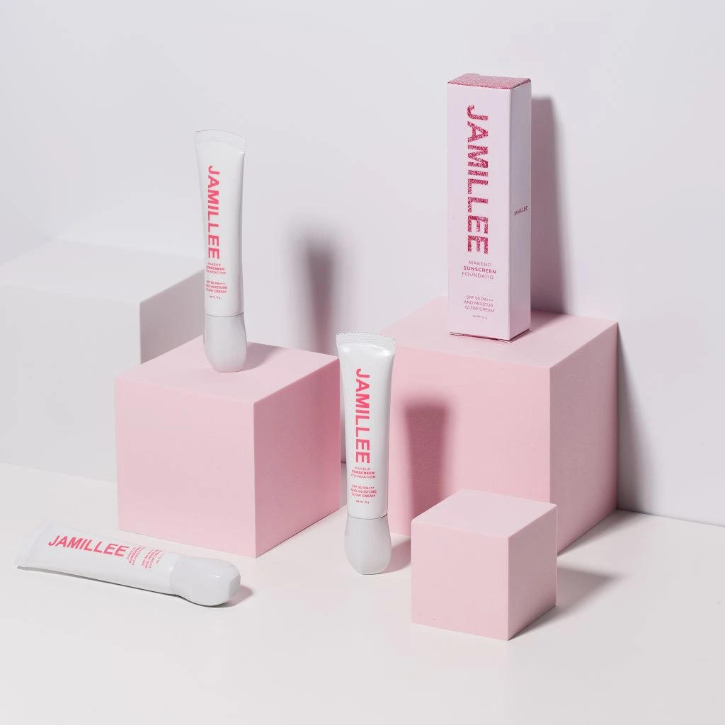 Hyaluronic acid dermal filler syringe on neutral backdrop