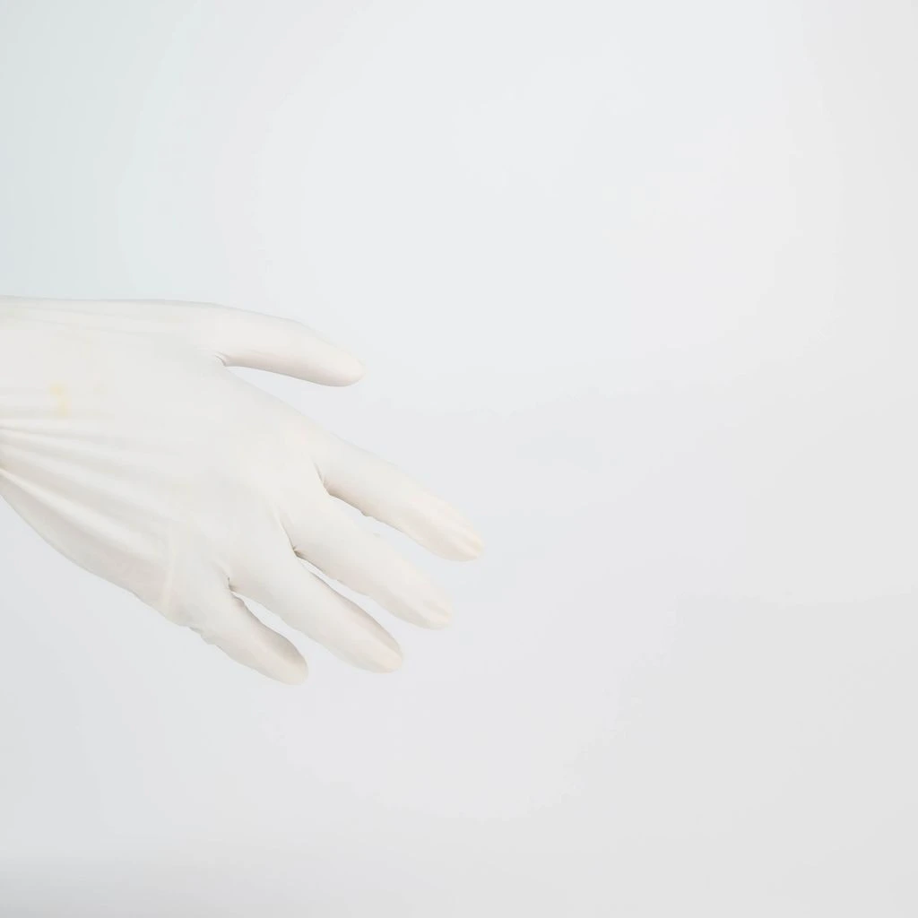 Botulinum toxin vial on neutral backdrop